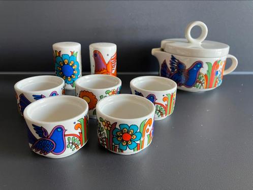 Villeroy en Boch ‘Acapulco’ serviesdelen, Antiek en Kunst, Antiek | Servies los, Ophalen of Verzenden