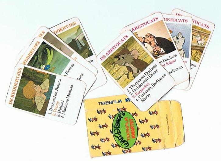 kwartet spellen waaronder oudere voor slechts € 2,-- p/s, Verzamelen, Speelkaarten, Jokers en Kwartetten, Gebruikt, Kwartet(ten)