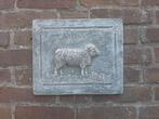 Schaap Southdown wanddecoratie betonnen beeld tuinbeeld, Tuin en Terras, Tuinbeelden, Ophalen of Verzenden, Nieuw