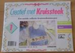 Borduurblad Creatief met Kruissteek 1, Ophalen of Verzenden, Zo goed als nieuw, Handborduren, Patroon