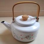 NIEUW Vintage keramisch theeketel thee ketel 2 liter, Antiek en Kunst, Ophalen of Verzenden
