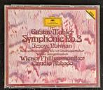 Gustav Mahler - Symfonie nr 3. Wiener Phil/Abbado., Ophalen of Verzenden, Romantiek, Zo goed als nieuw, Orkest of Ballet