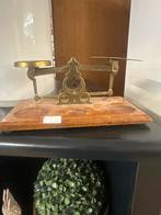 Antieke Weegschaal Bruin/Goud - Decoratief, Ophalen