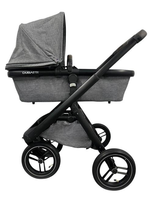 Dubatti One E4 grijs kinderwagen set (art:125422), Kinderen en Baby's, Kinderwagens en Combinaties, Zo goed als nieuw, Kinderwagen