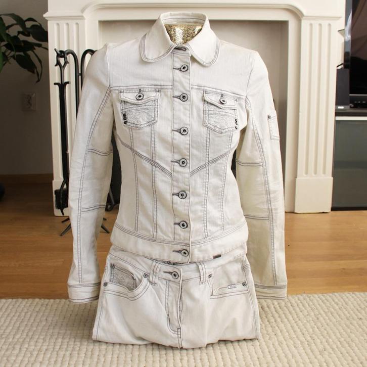 Zeer Mooi NTS Dames Pakje (Maat 36) € 85,-, Kleding | Dames, Jasjes, Kostuums en Pakken, Nieuw, Kostuum of Pak, Maat 36 (S), Blauw