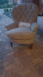 fauteuil stoel, Huis en Inrichting, Ophalen of Verzenden, Gebruikt, 75 tot 100 cm, 50 tot 75 cm