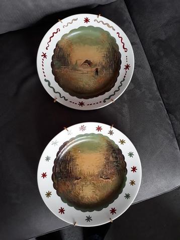 2 Oude wandborden beschikbaar voor biedingen