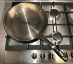 Fissler Catania koekenpan 28cm RVS gas, inductie, kookplaat, Gebruikt, Inductieplaat, Ophalen of Verzenden, Rvs