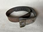 Wo2 - Belgische infanterie lederen riem, Ophalen of Verzenden, Landmacht, Overige gebieden, Kleding of Schoenen