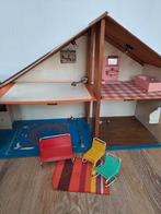 Vintage poppenhuis Vero Bodo Hennig spaghetti meubels, Ophalen, Gebruikt