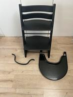Stokke Trip Trap Zwart, Ophalen, Gebruikt, Meegroeistoel, Stoelverkleiner