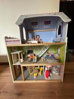 Playtive houten poppenhuis, Kinderen en Baby's, Speelgoed | Poppenhuizen, Poppenhuis, Zo goed als nieuw, Ophalen