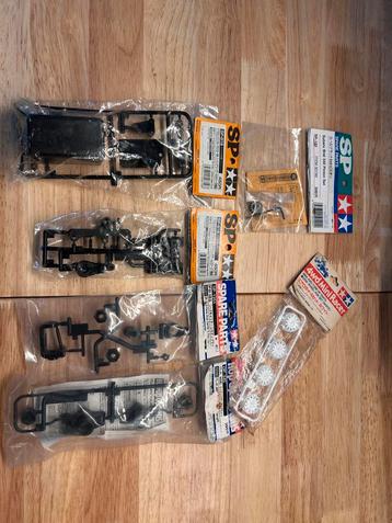 Partij vintage tamiya onderdelen parts beschikbaar voor biedingen