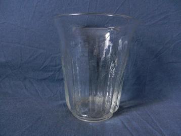 Witte glazen vaas Bambusa Maastricht WJ Rozendaal h 15,1 cm beschikbaar voor biedingen