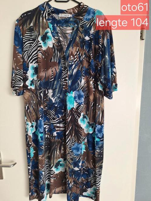 Mooie Magna jurk/tuniek maat 48/50, Kleding | Dames, Grote Maten, Zo goed als nieuw, Jurk, Overige kleuren, Ophalen of Verzenden