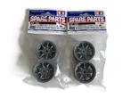 Tamiya 50569 M-Chassis Wheel-Set Mini Cooper grey (4) 1/10