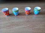 4 nieuwe Oilily bekers, Huis en Inrichting, Keuken | Servies, Nieuw, Ophalen of Verzenden, Overige stijlen, Kop(pen) en/of Schotel(s)