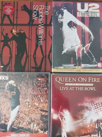 10 Muziek dvd's -  beschikbaar voor biedingen