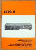 Handleiding Philips 5702A, Tuner-Versterker, Ophalen, Gebruikt, Analoog