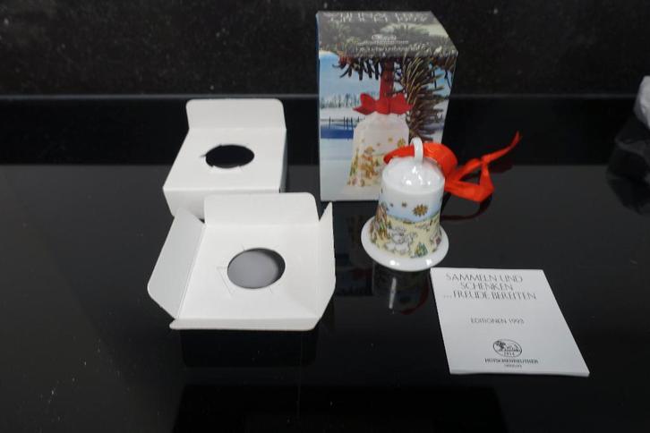 Hutschenreuther kerstklokje 1993. Kerst klokje, Diversen, Kerst, Zo goed als nieuw, Ophalen of Verzenden