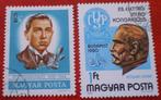 Magyar Posta - 2x Mannen - Gestempeld, Postzegels en Munten, Postzegels | Europa | Hongarije, Verzenden, Gestempeld