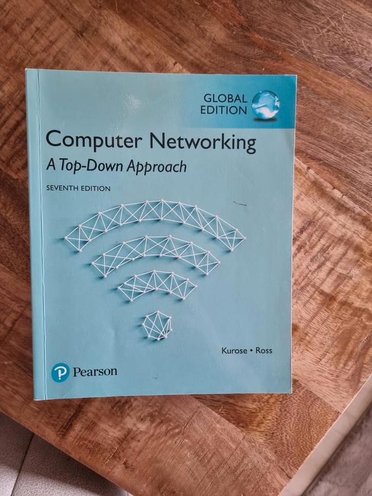 Computer Networking: A Top-Down Approach, Boeken, Studieboeken en Cursussen, Zo goed als nieuw, HBO, Beta, Ophalen of Verzenden