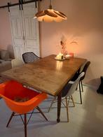 Houten Eettafel, Ophalen, Gebruikt, 100 tot 150 cm, Eikenhout