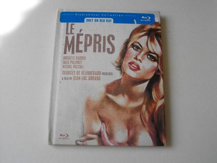 Le Mepris (aka Contempt, 1963, Jean-Luc Godard) Blu-ray NL, Cd's en Dvd's, Blu-ray, Zo goed als nieuw, Klassiekers, Ophalen of Verzenden