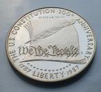 1 dollar 1987 USA, Ophalen of Verzenden, Noord-Amerika, Losse munt, Zilver