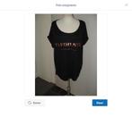 Vila Vip Parisienne top / t-shirt maat S, zwart Wijd, Zwart, Vila, Ophalen of Verzenden, Zo goed als nieuw
