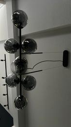 Hanglamp met 8 glazen bollen, Ophalen, Gebruikt