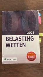 Belastingwetten 2021, Ophalen of Verzenden, Zo goed als nieuw
