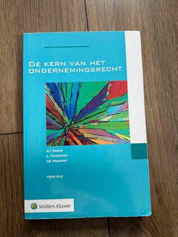 L. Timmerman - De kern van het ondernemingsrecht beschikbaar voor biedingen