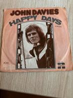 John Davies - Happy Days Single, Gebruikt, 7 inch, Single, Ophalen of Verzenden