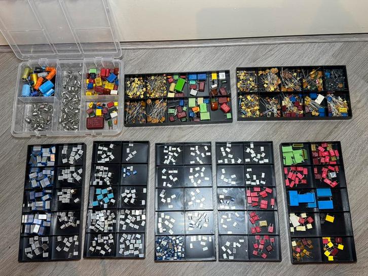 Partij verschillende condensatoren, Hobby en Vrije tijd, Elektronica-componenten, Zo goed als nieuw, Ophalen of Verzenden