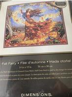 BORDUURPAKKET DIMENSIONS GOLD COLLECTION FALL FAIRY, Hobby en Vrije tijd, Borduren en Borduurmachines, Verzenden, Nieuw, Handborduren