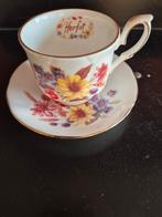 Herfst Duchess fine bone china england, Ophalen of Verzenden, Gebruikt, Porselein, Kop en/of schotel