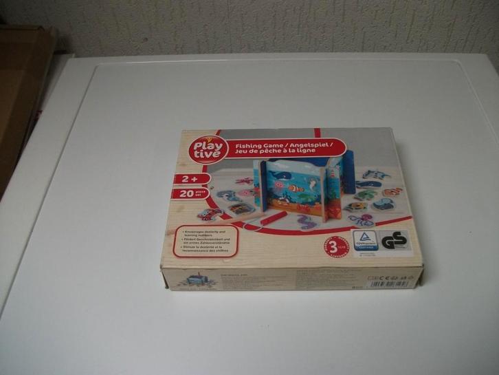 Hengelspel Play Tive, Kinderen en Baby's, Speelgoed | Houten speelgoed, Gebruikt, Ophalen of Verzenden