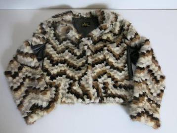 Vintage Maufort nertsbont bontjas nieuwe oude stock beschikbaar voor biedingen