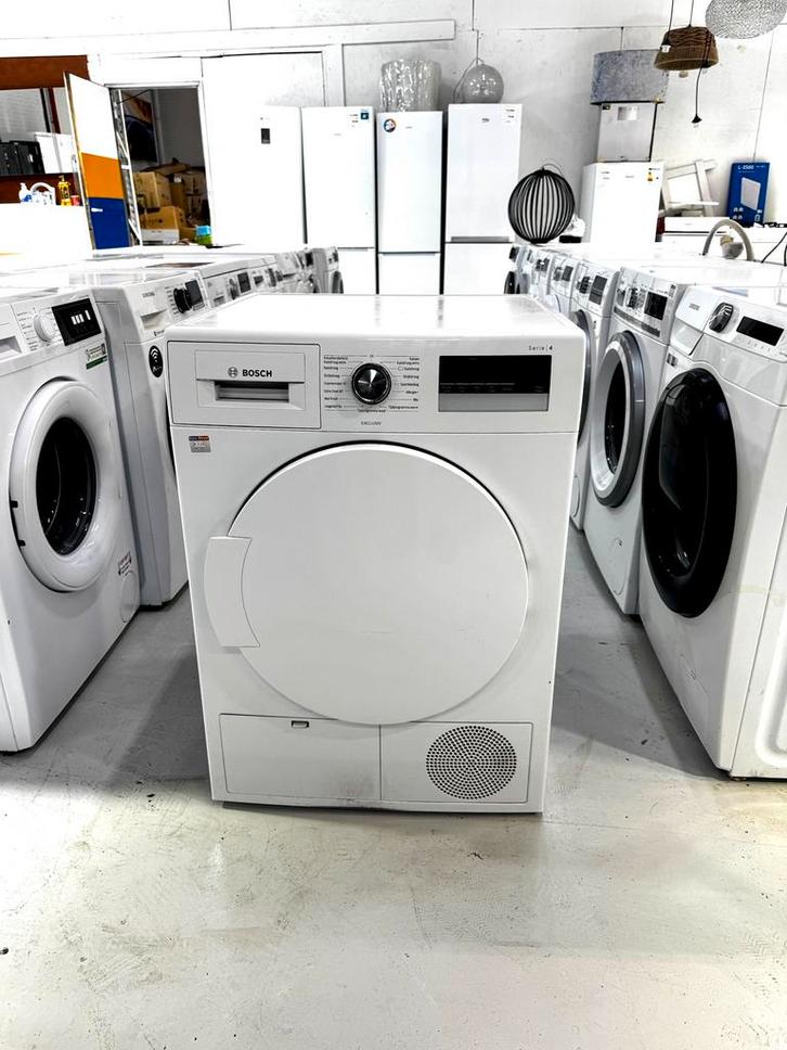 Bosch Droger 8kg serie 4, Witgoed en Apparatuur, Wasdrogers, Zo goed als nieuw, Condens, Voorlader, 8 tot 10 kg, 85 tot 90 cm