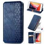 iPhone 6/7/8/SE 2020/2022 PU Lederen Wallet Case Set _ Blauw, Verzenden, Nieuw, IPhone SE (2022), Hoesje of Tasje