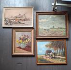 Collectie originele schilderijen vroeg 20e eeuw., Antiek en Kunst, Kunst | Schilderijen | Klassiek, Ophalen