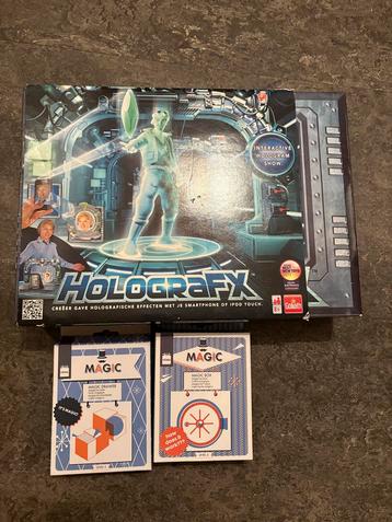 Holografx + 2 HEMA goochelspellen beschikbaar voor biedingen