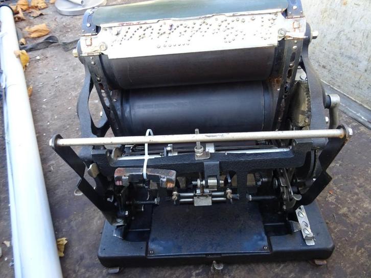 Vintage,Gestetner 26 duplicator,stencilmachine,decoratie, Antiek en Kunst, Antiek | Gereedschap en Instrumenten, Ophalen