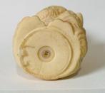 Vintage Rubberen piepbeestje Katje 11cm, Ophalen of Verzenden, Gebruikt