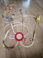 Groot houten treinbaanpakket met veel Thomas de Trein onderd, Kinderen en Baby's, Speelgoed | Thomas de Trein, Ophalen of Verzenden