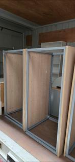 6 Kantoorbureaus 1m60 x 80cm, Ophalen, Zo goed als nieuw, Bureau