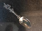 Geboorte lepel zilver antiek, Ophalen of Verzenden, Zilver