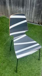 4 ikea stoelen, Huis en Inrichting, Stoelen, Ophalen, Zo goed als nieuw, Zwart, Twee
