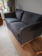 Donkergrijze 2,5 zits bank (2 m), Huis en Inrichting, Banken | Bankstellen, Ophalen, Hout, Gebruikt, Overige maten